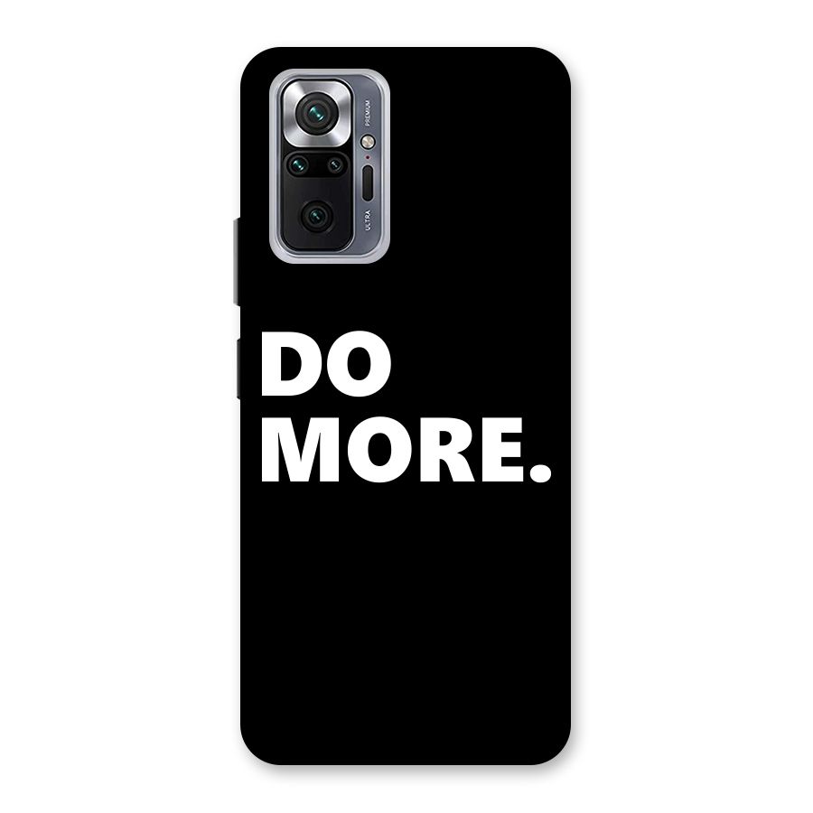 Do More Back Case for Redmi Note 10 Pro