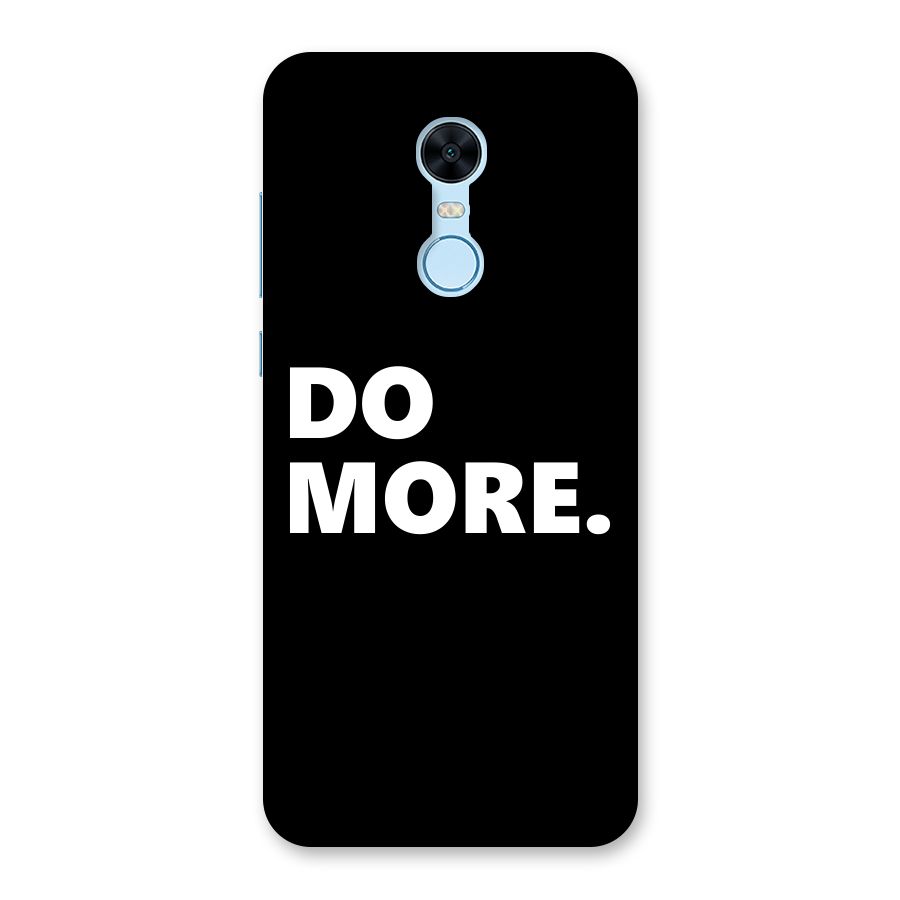 Do More Back Case for Redmi Note 5