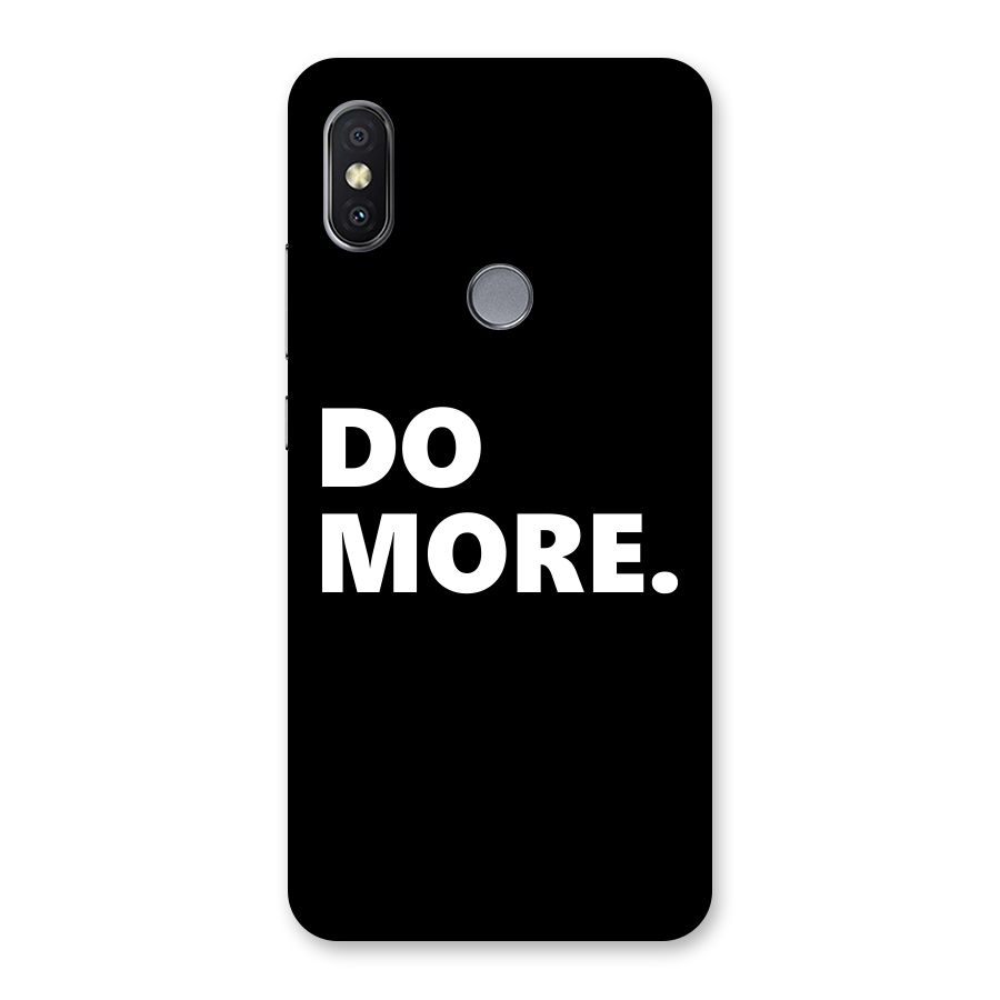 Do More Back Case for Redmi Y2