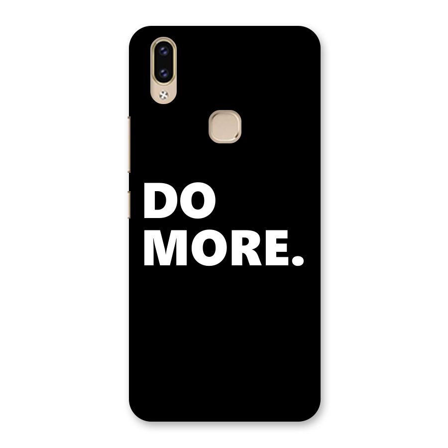 Do More Back Case for Vivo V9 Youth