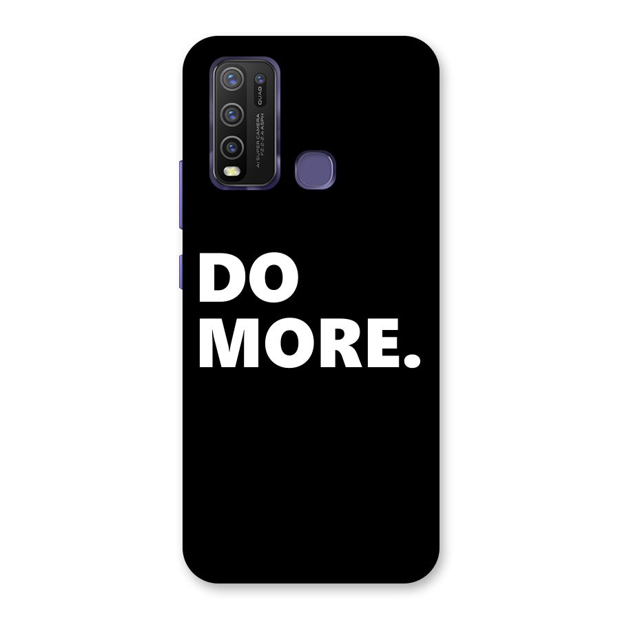 Do More Back Case for Vivo Y50