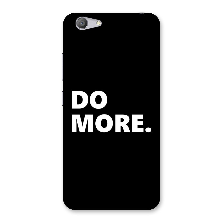 Do More Back Case for Vivo Y53