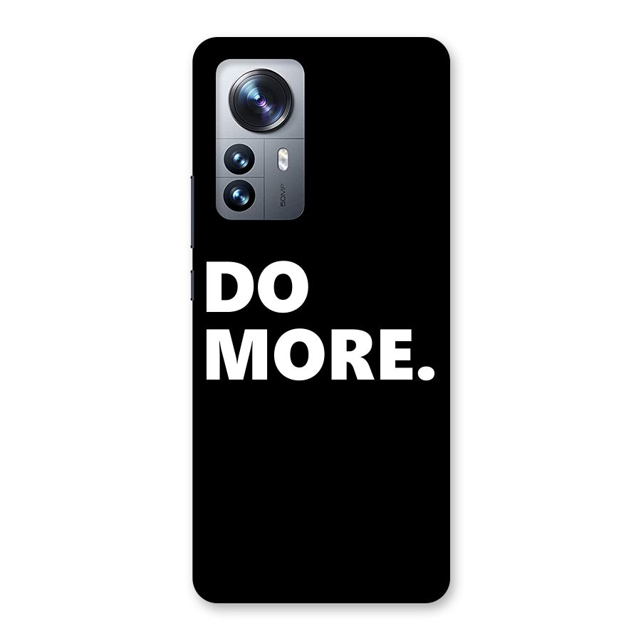 Do More Back Case for Xiaomi 12 Pro