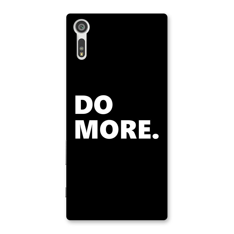 Do More Back Case for Xperia XZ