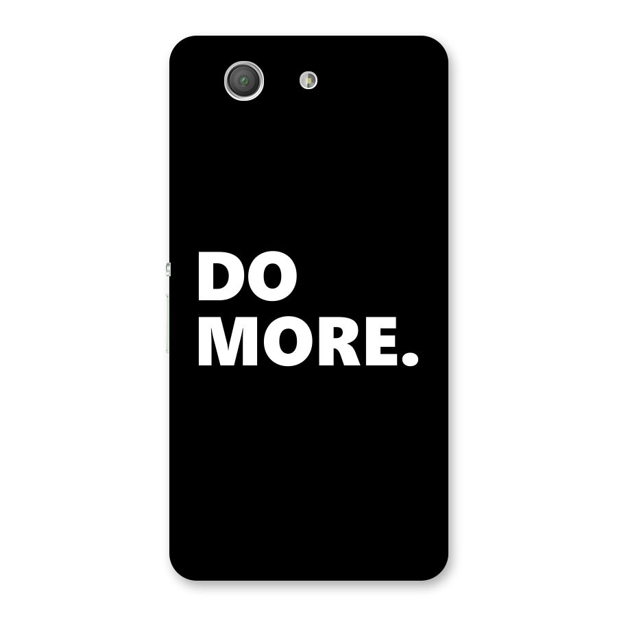 Do More Back Case for Xperia Z3 Compact