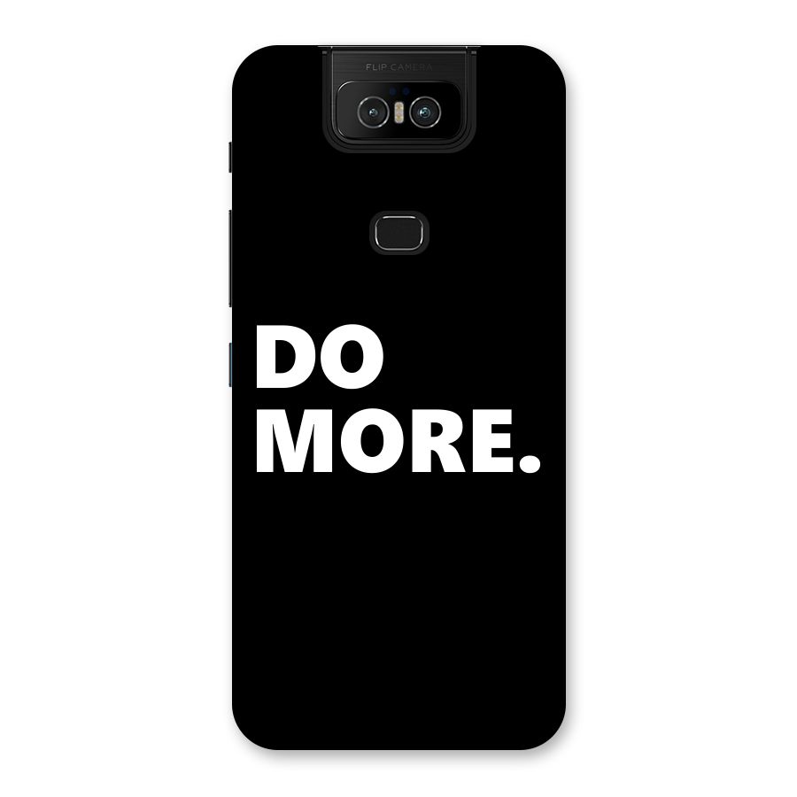 Do More Back Case for Zenfone 6z