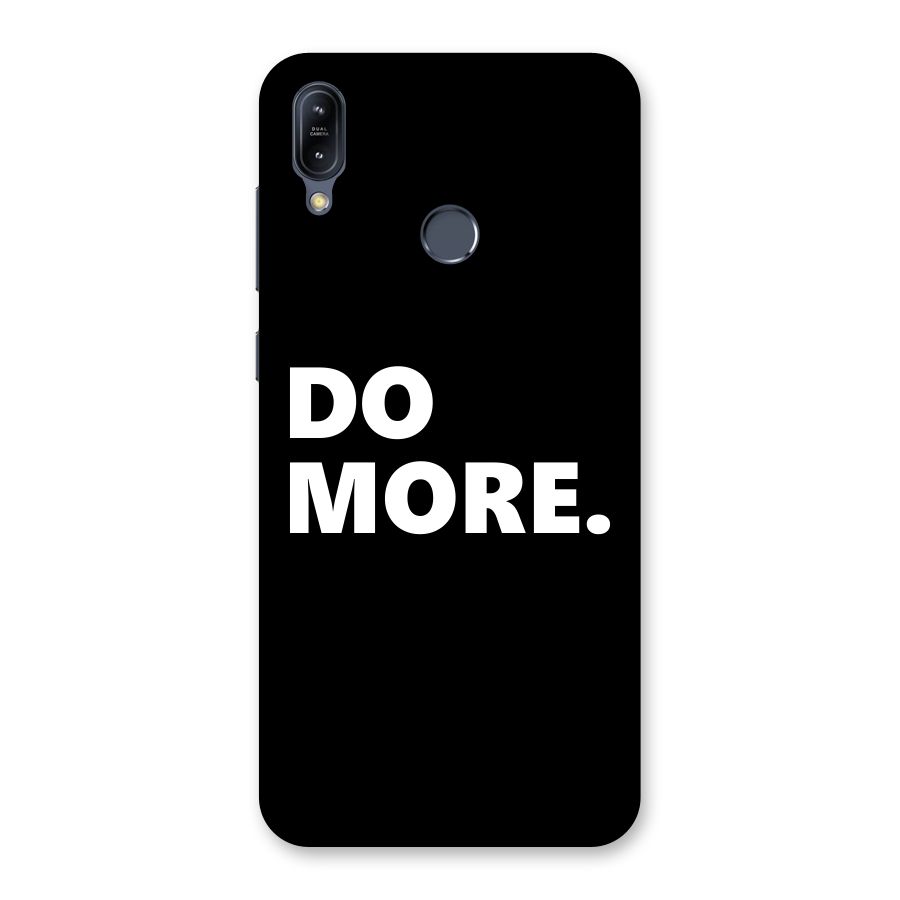 Do More Back Case for Zenfone Max M2