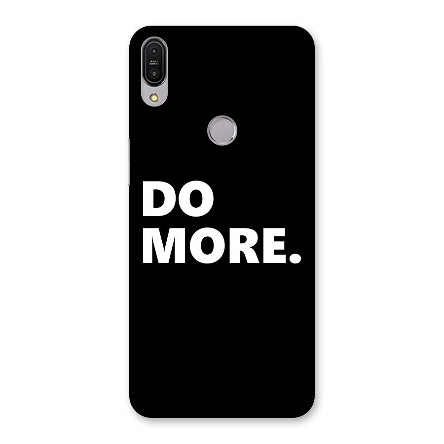 Do More Back Case for Zenfone Max Pro M1