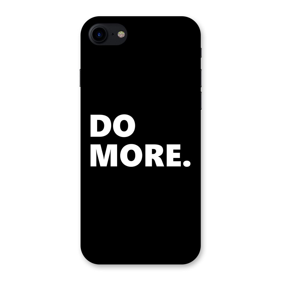 Do More Back Case for iPhone SE 2020