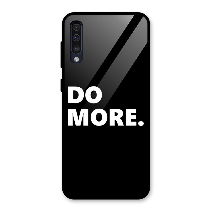 Do More Glass Back Case for Galaxy A30s