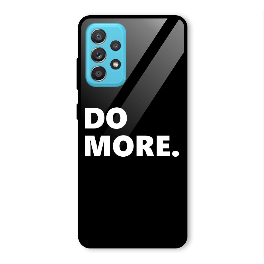 Do More Glass Back Case for Galaxy A52s 5G