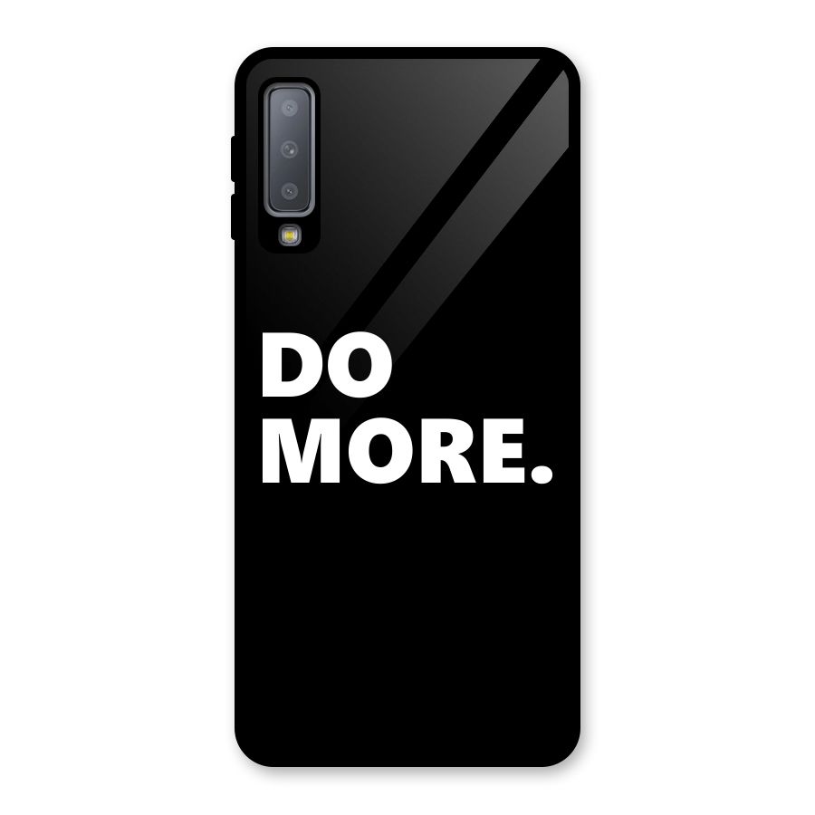 Do More Glass Back Case for Galaxy A7 (2018)