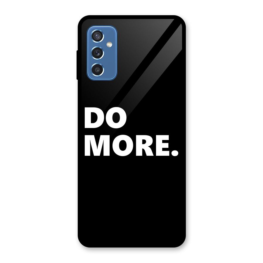 Do More Glass Back Case for Galaxy M52 5G