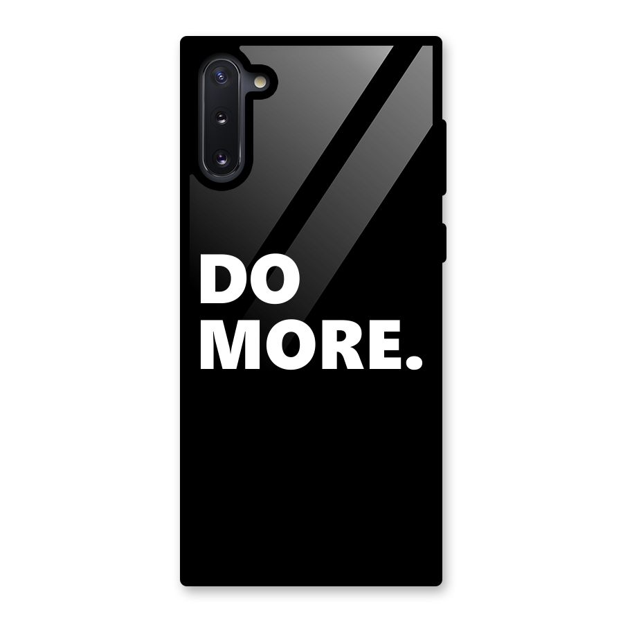 Do More Glass Back Case for Galaxy Note 10
