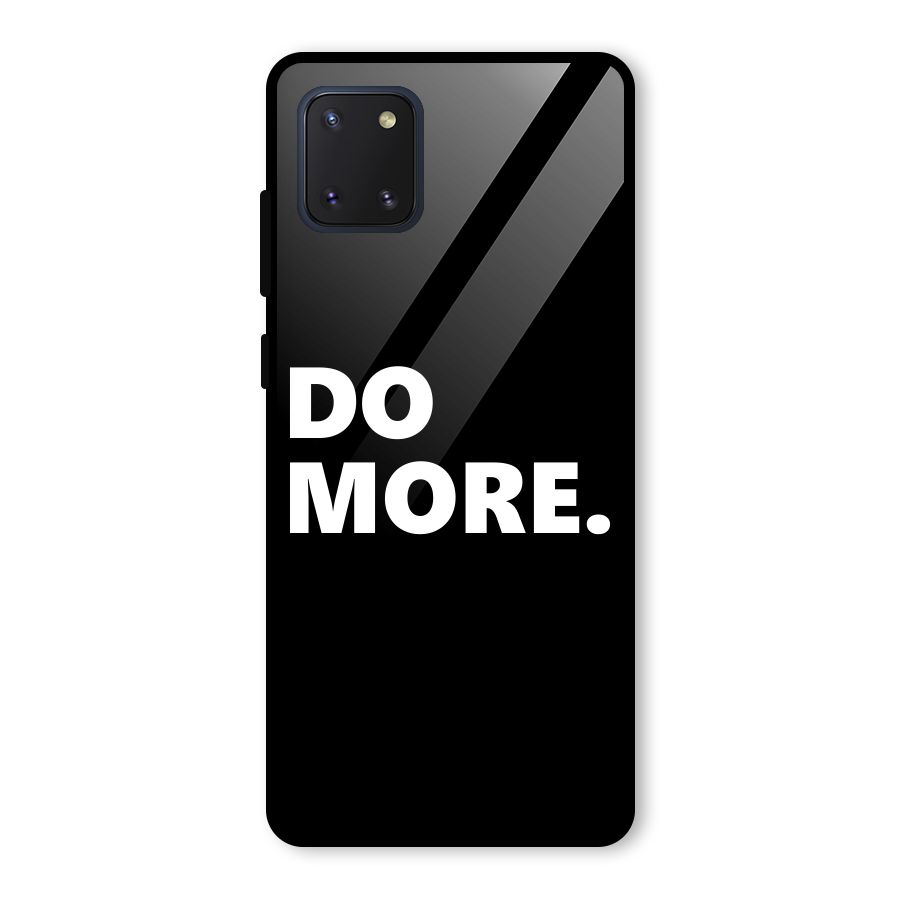 Do More Glass Back Case for Galaxy Note 10 Lite