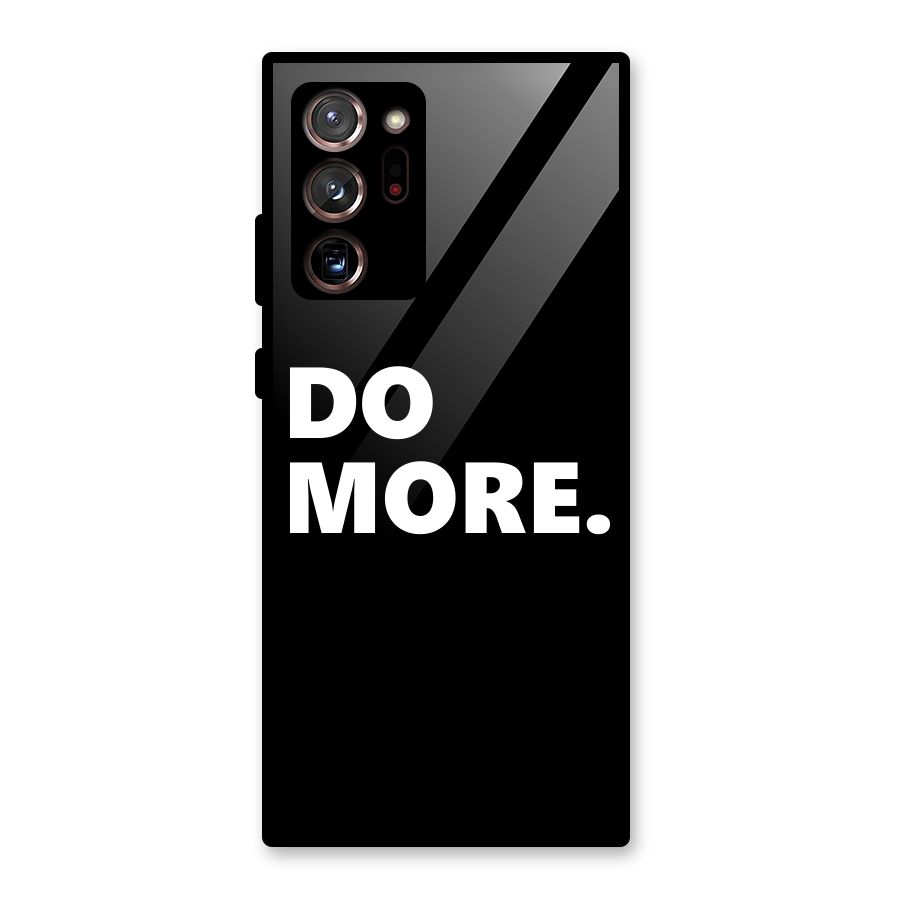 Do More Glass Back Case for Galaxy Note 20 Ultra
