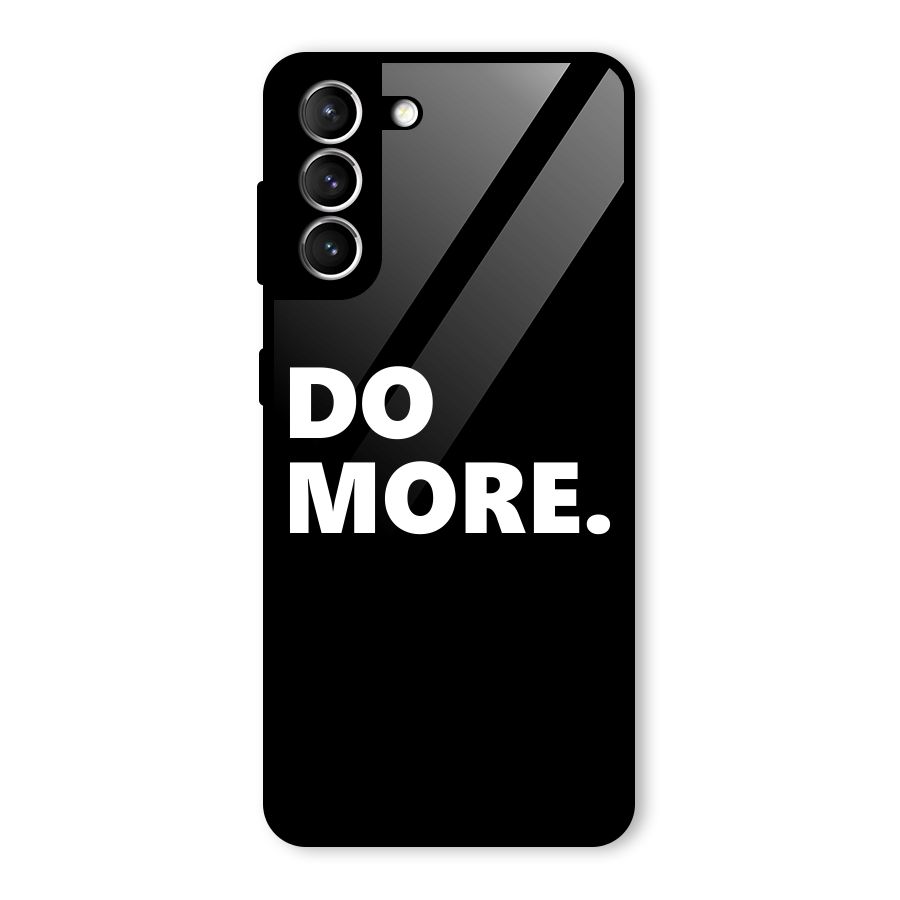 Do More Glass Back Case for Galaxy S21 5G