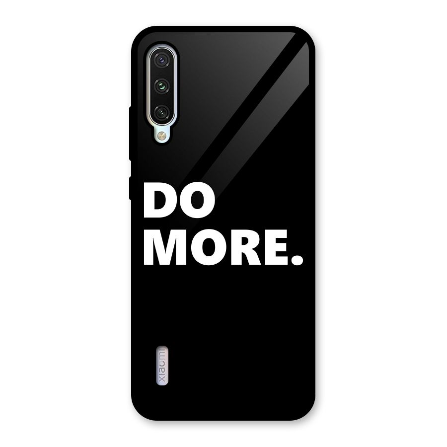 Do More Glass Back Case for Mi A3