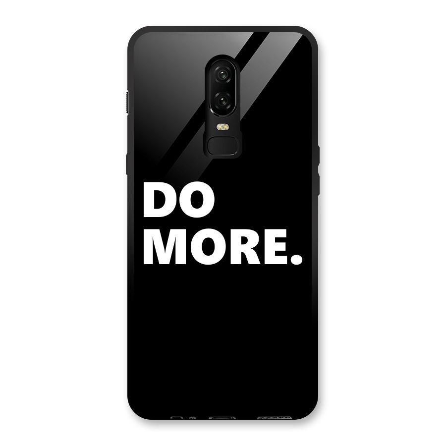 Do More Glass Back Case for OnePlus 6