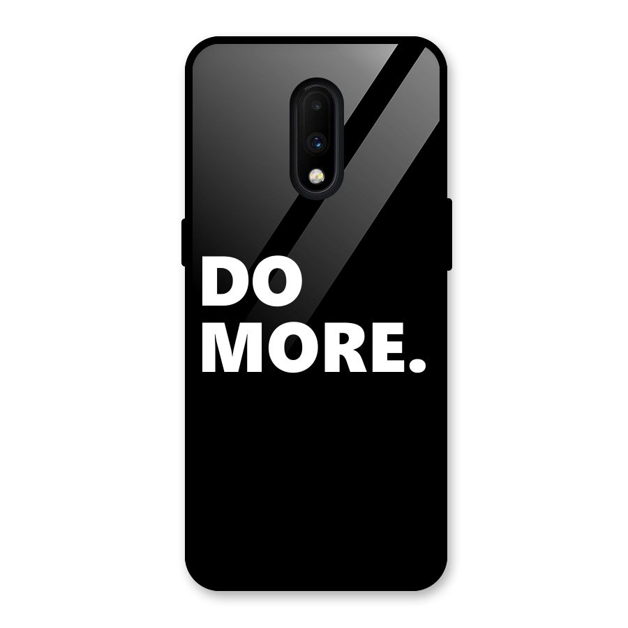 Do More Glass Back Case for OnePlus 7