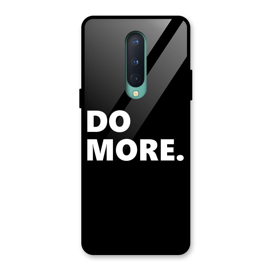 Do More Glass Back Case for OnePlus 8