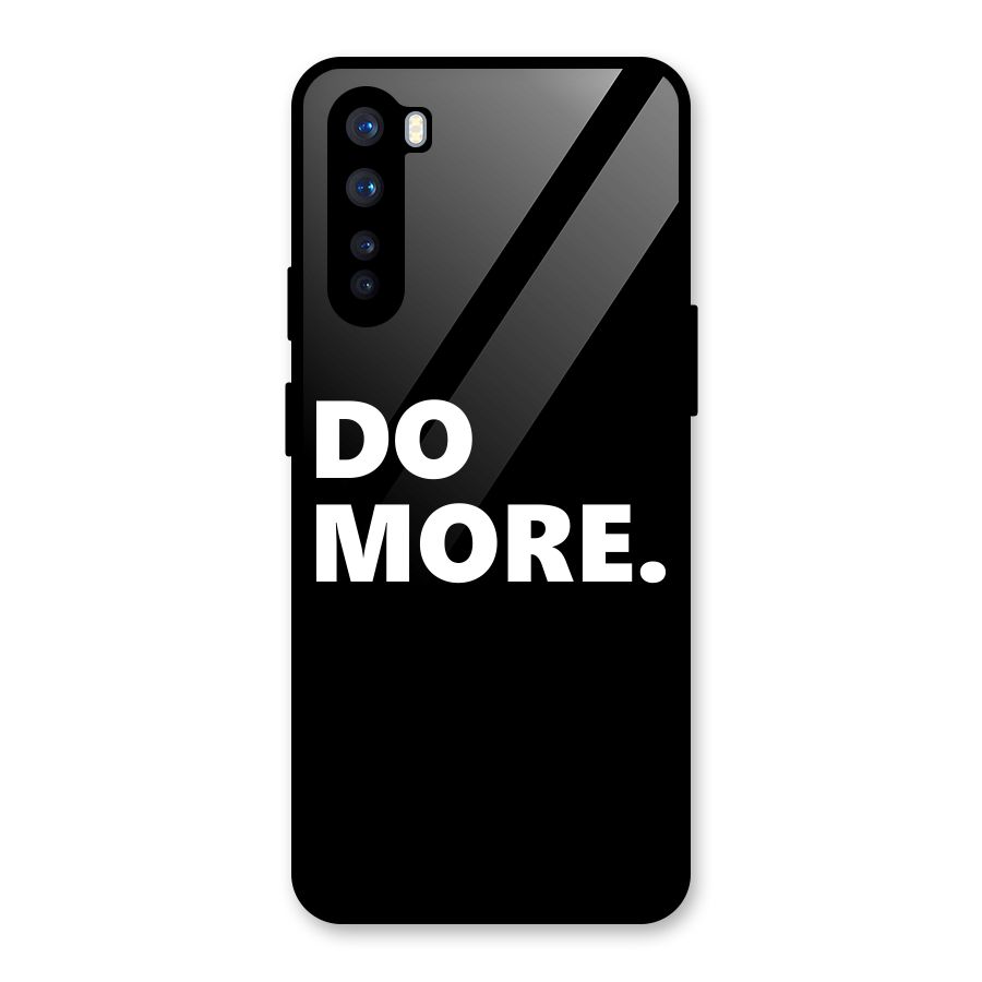 Do More Glass Back Case for OnePlus Nord