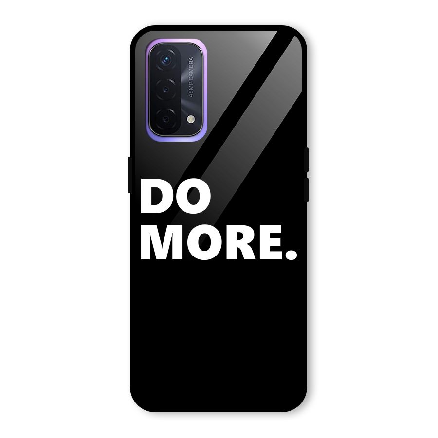 Do More Glass Back Case for Oppo A74 5G