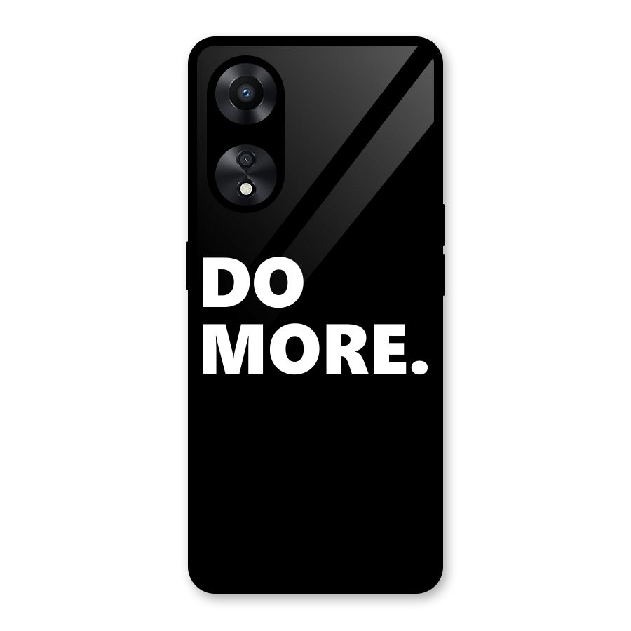Do More Glass Back Case for Oppo A78