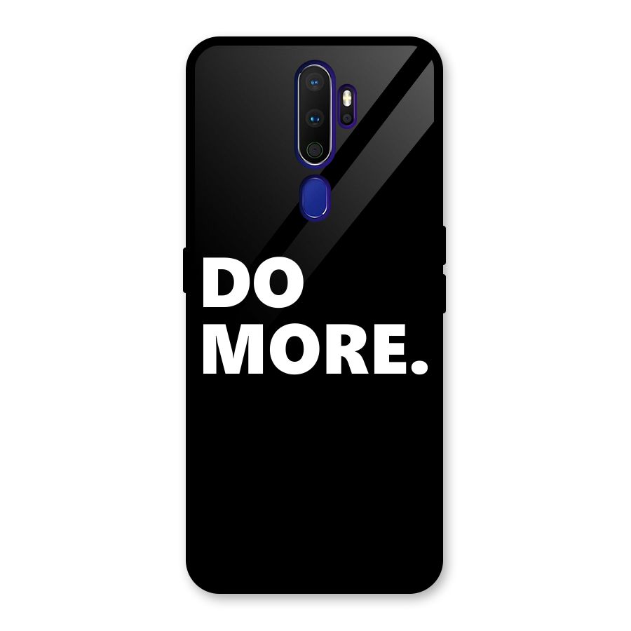 Do More Glass Back Case for Oppo A9 (2020)