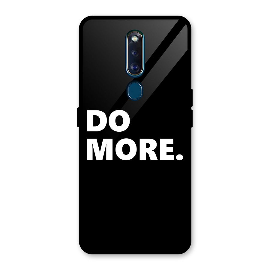 Do More Glass Back Case for Oppo F11 Pro