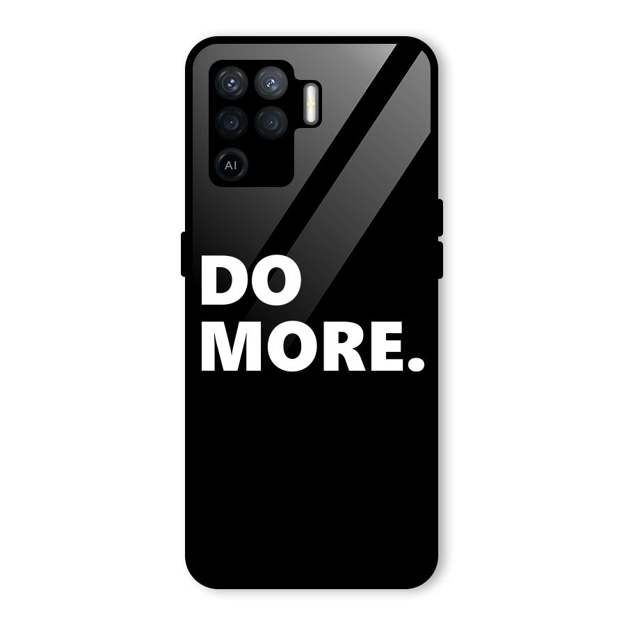 Do More Glass Back Case for Oppo F19 Pro