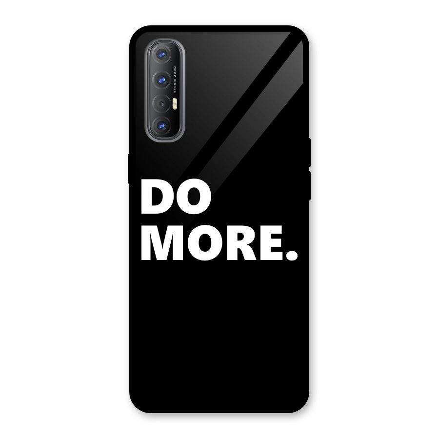 Do More Glass Back Case for Oppo Reno3 Pro