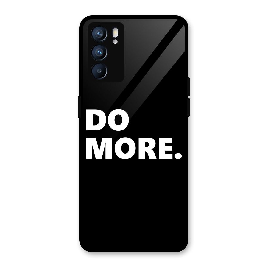 Do More Glass Back Case for Oppo Reno6 5G