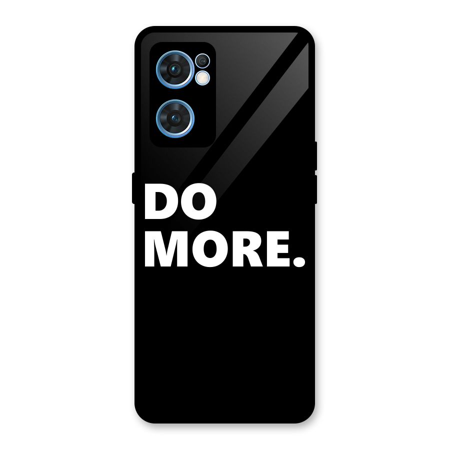 Do More Glass Back Case for Oppo Reno7 5G