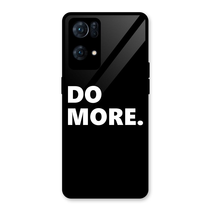 Do More Glass Back Case for Oppo Reno7 Pro 5G