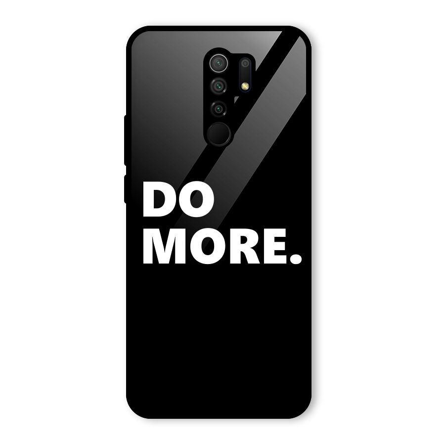 Do More Glass Back Case for Poco M2