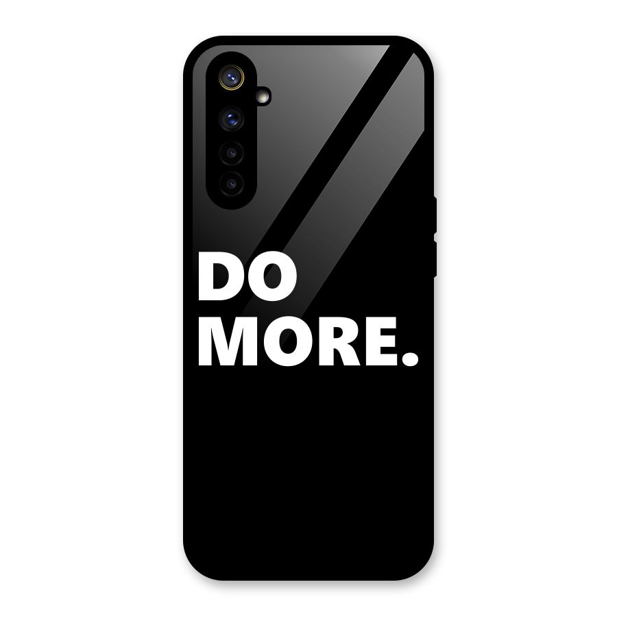 Do More Glass Back Case for Realme 6i