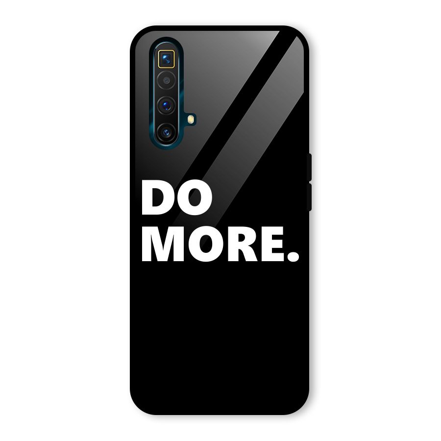 Do More Glass Back Case for Realme X3 SuperZoom