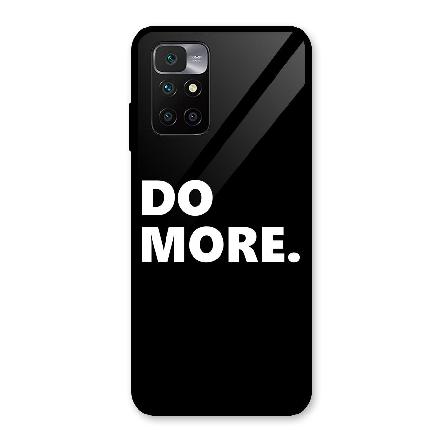 Do More Glass Back Case for Redmi 10 Prime