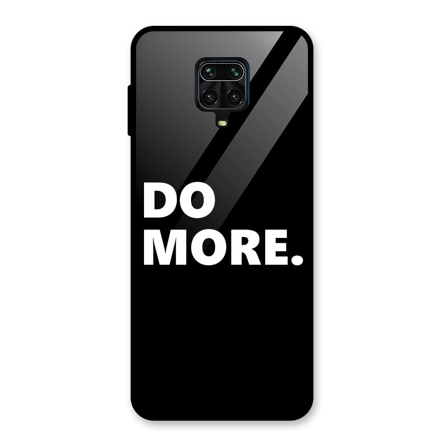 Do More Glass Back Case for Redmi Note 10 Lite
