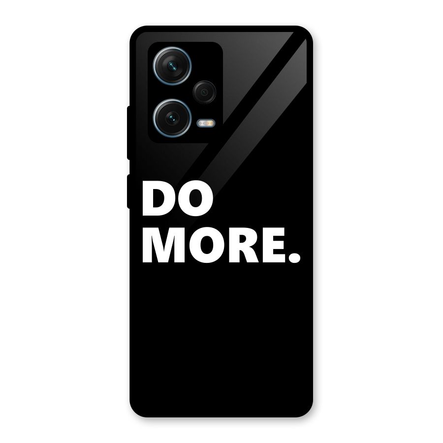 Do More Glass Back Case for Redmi Note 12 Pro Plus 5G
