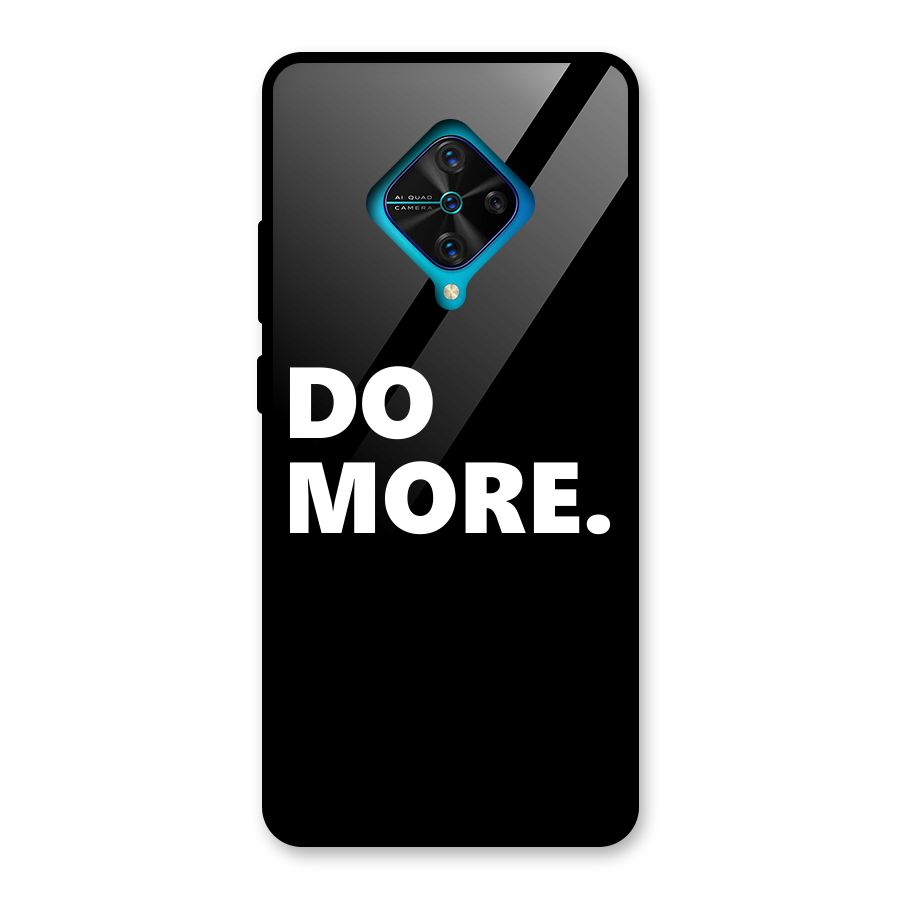 Do More Glass Back Case for Vivo S1 Pro