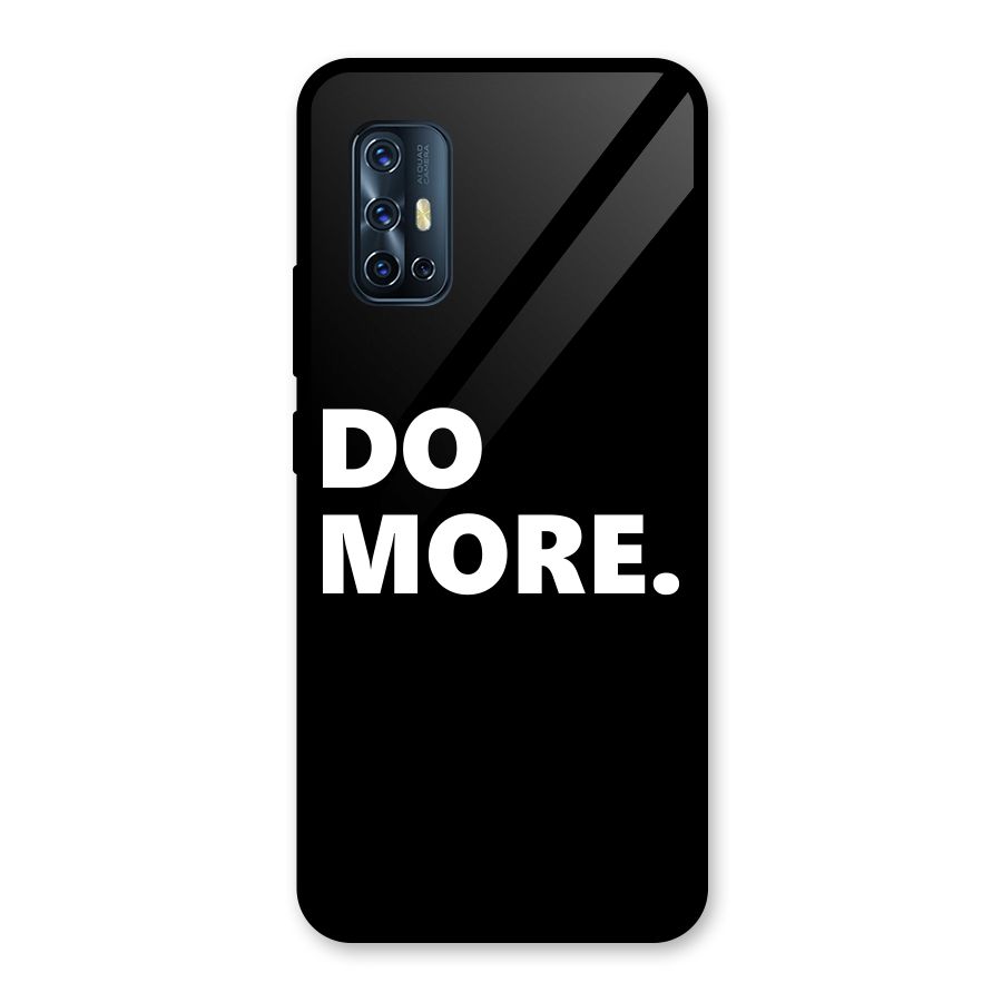 Do More Glass Back Case for Vivo V17