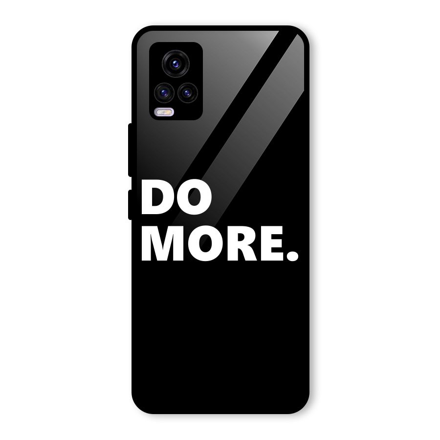 Do More Glass Back Case for Vivo V20