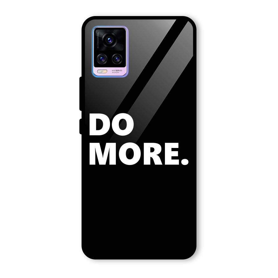 Do More Glass Back Case for Vivo V20 Pro