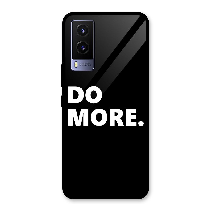 Do More Glass Back Case for Vivo V21e 5G