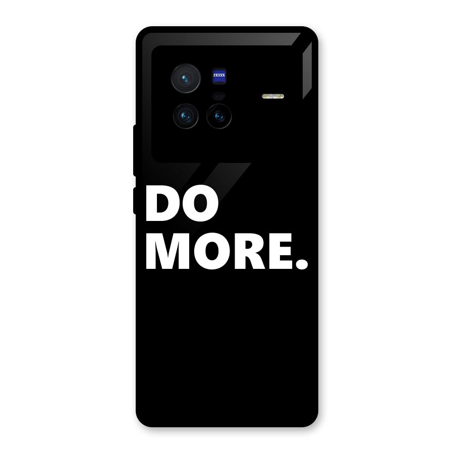 Do More Glass Back Case for Vivo X80