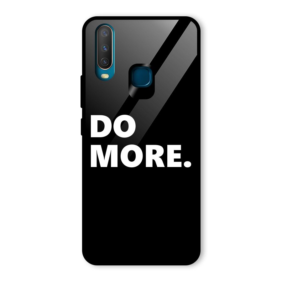 Do More Glass Back Case for Vivo Y12