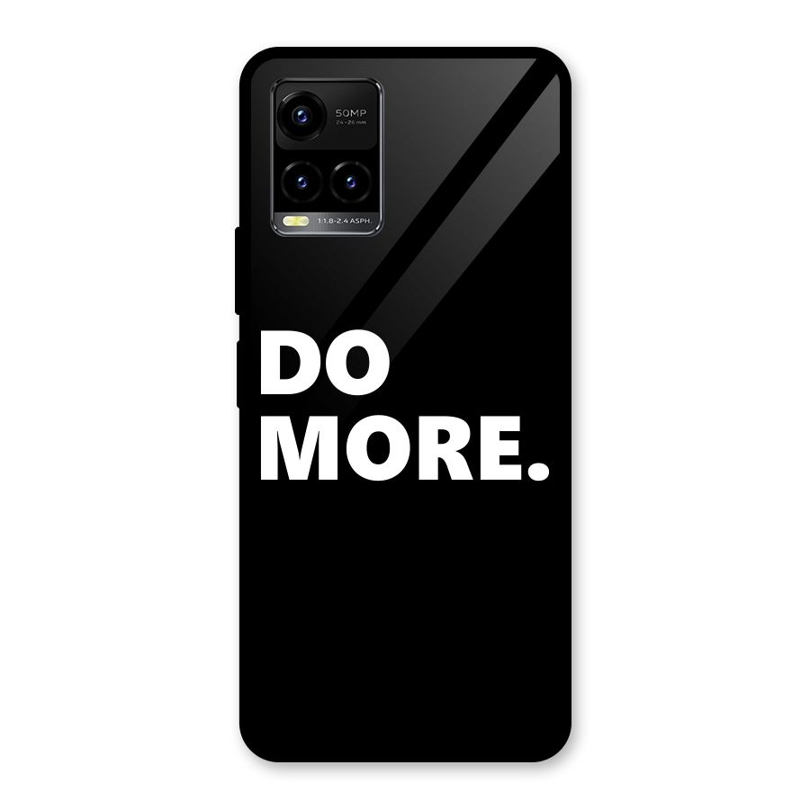 Do More Glass Back Case for Vivo Y21T
