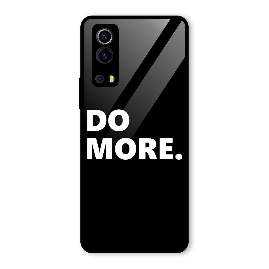 Do More Glass Back Case for Vivo iQOO Z3